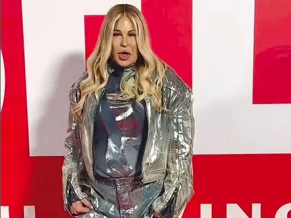 Is That Jennifer Coolidge at the Diesel Show in Milan?