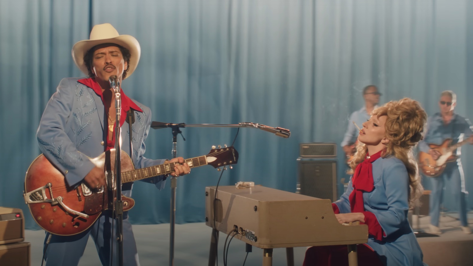 Watch: Lady Gaga and Bruno Mars are an Iconic Country Duo for New Song 'Die With a Smile'