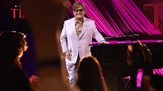 'Diplomat' Elton John Will 'Fight' and 'Go Face to Face' for AIDS Funding